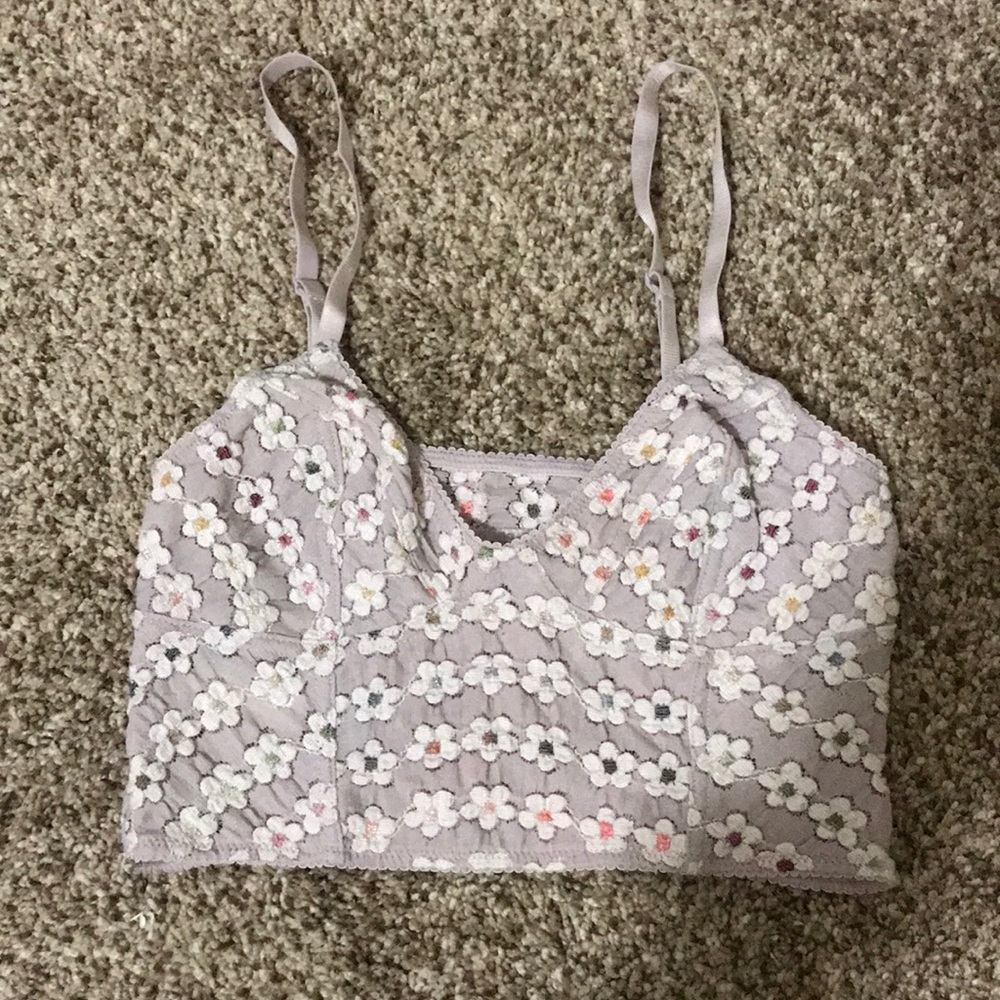Floral bralette